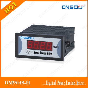 (DM9648-H) CT / PT-Verhältnis Einphasiger Leistungsfaktormesser 96 * 48mm